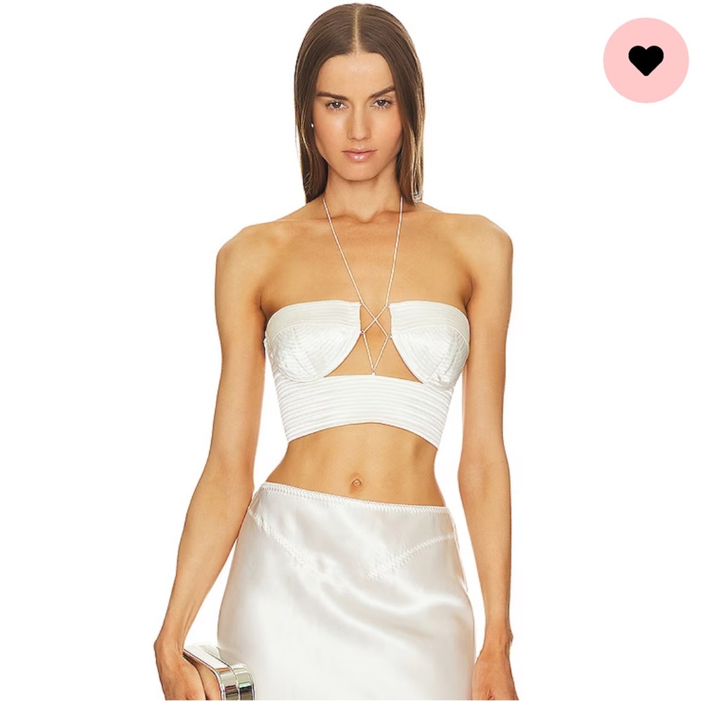 Anna October Elliott Top in Ivory
